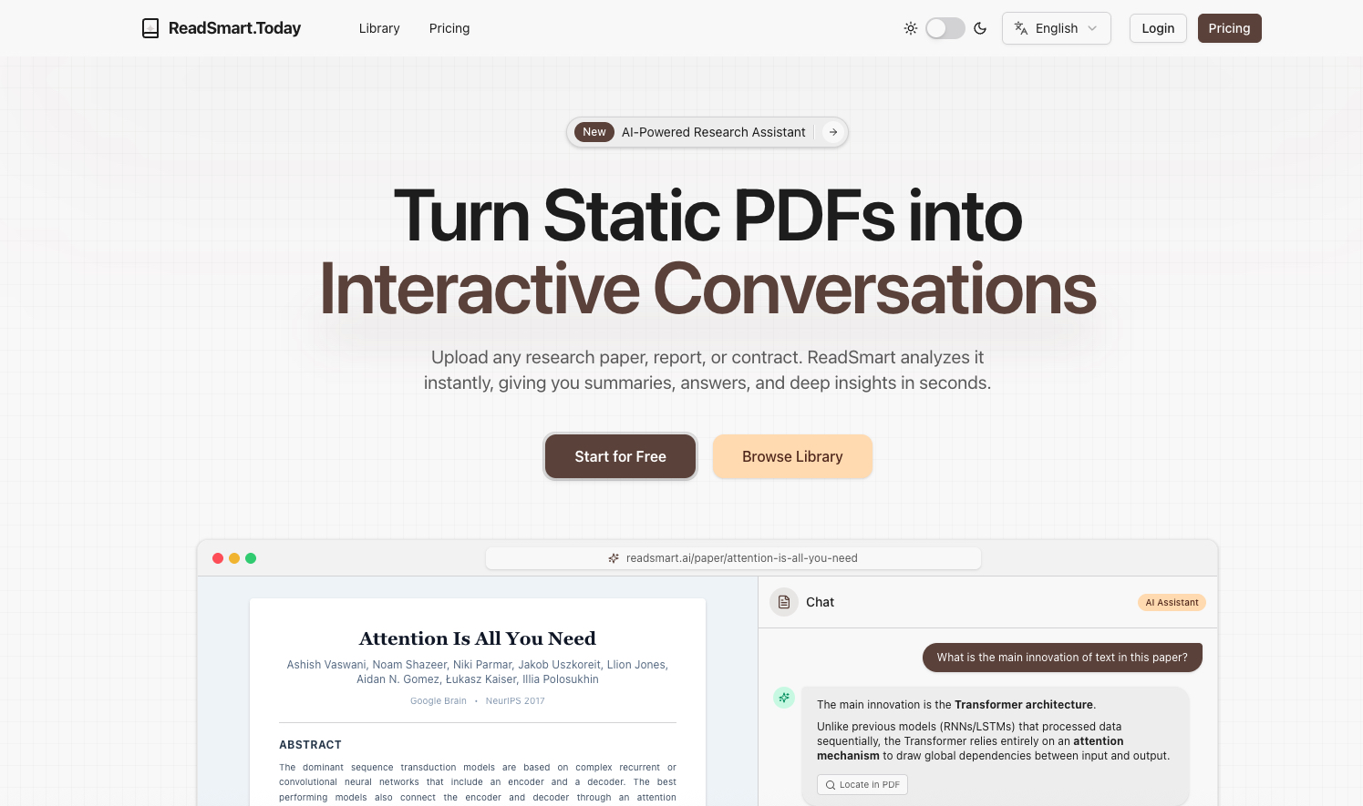 ReadSmart — AI Book Summarization Platform